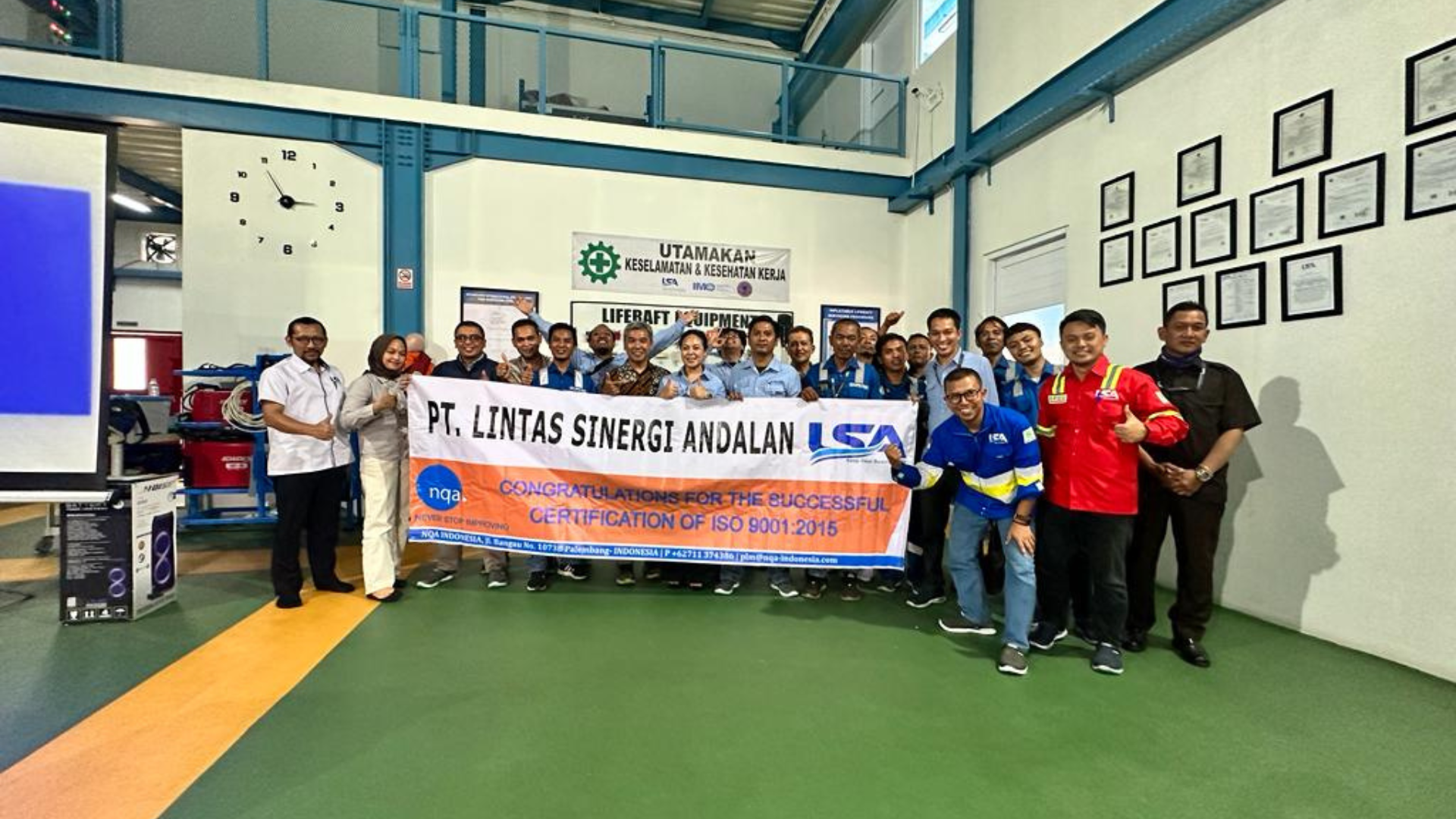You are currently viewing NQA Congratulate LSA For Completing ISO Certification ISO 9001:2015 And ISO 45001:2018