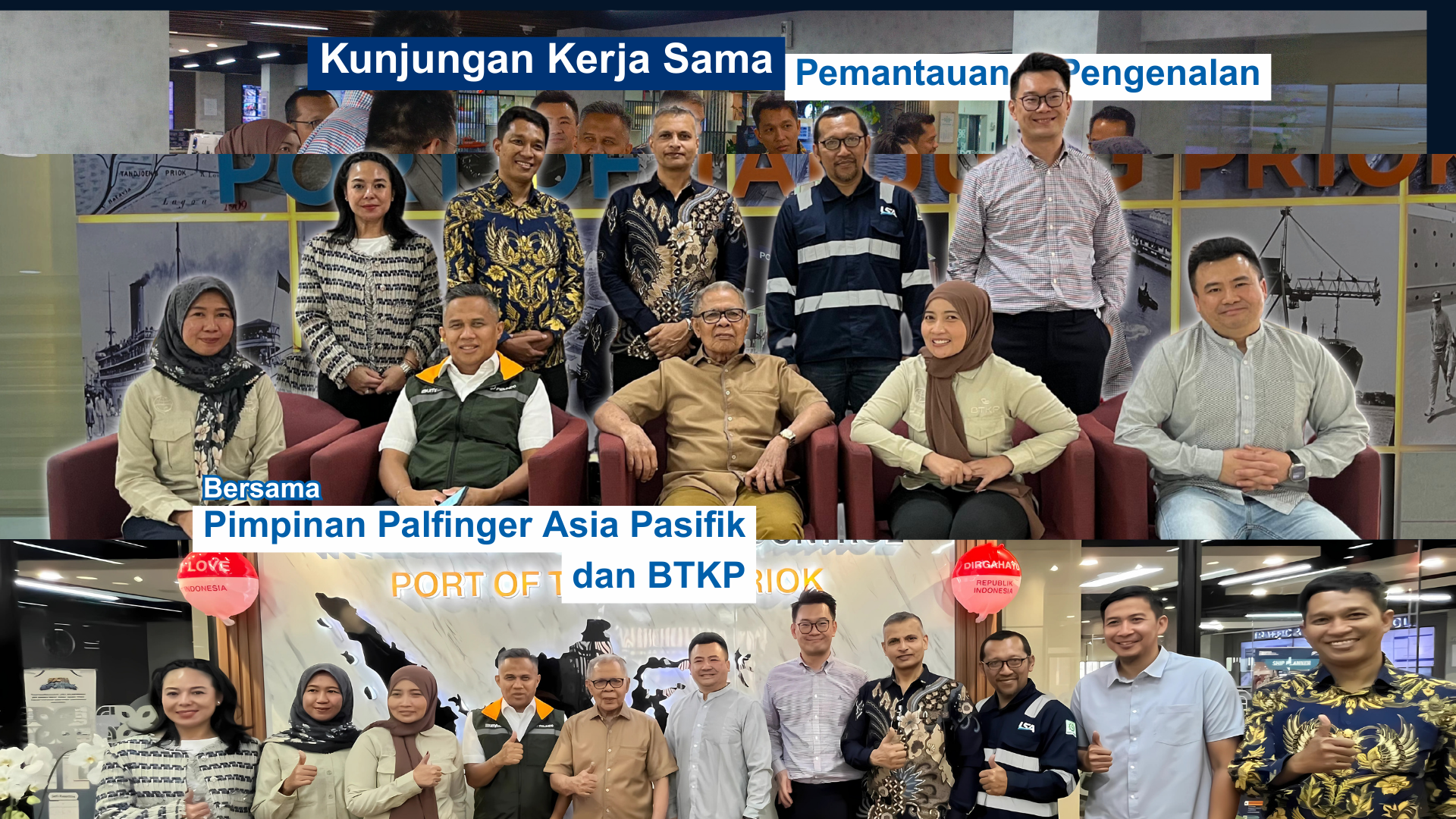 Read more about the article Working Visit and Cooperation of Palfinger Asia Pacific Leadership and BTKP to Tanjung Priok Port